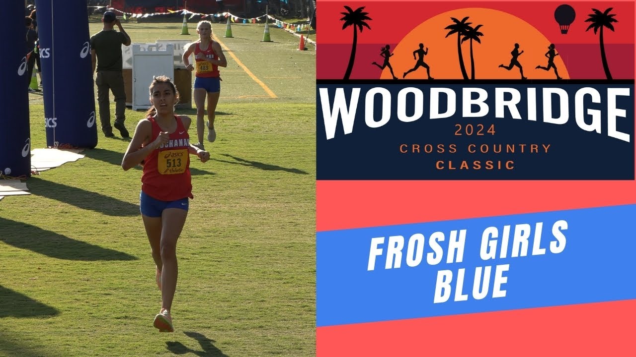 Кросс 2025 - Woodbridge Classic - Девушки-первокурсницы в синей форме