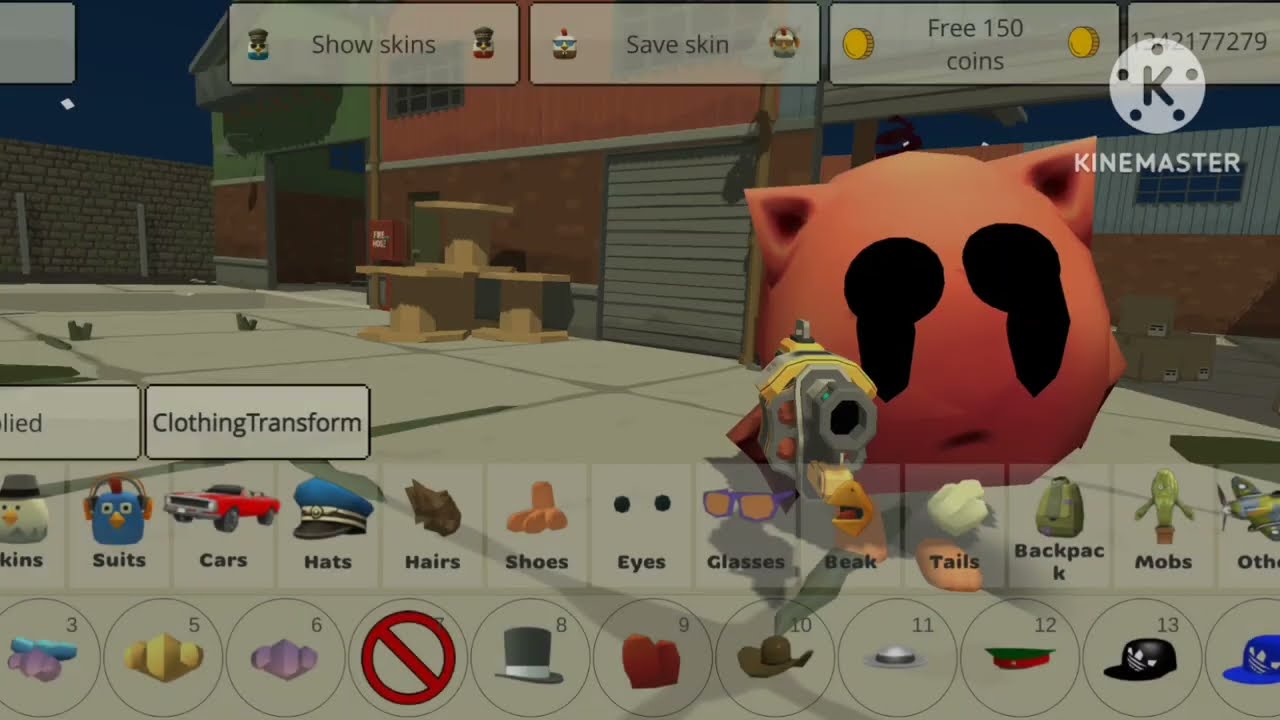 How to make entity 624 In chicken gun ?