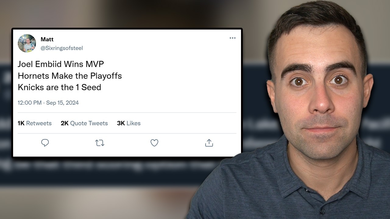 Reacting to My NBA Hot takes Before the Season Started!