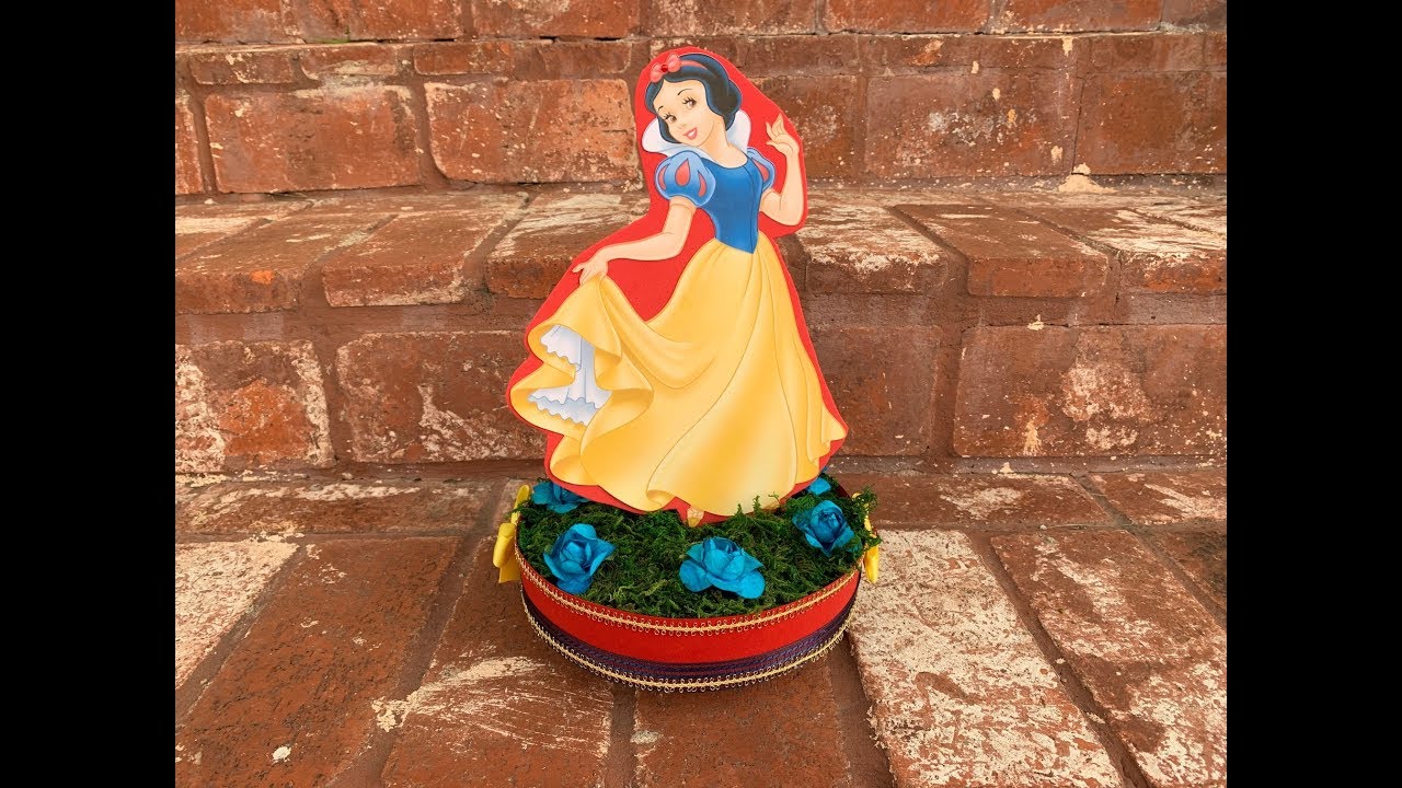 Centro de Mesa de Blanca Nieves / Snow White Centerpiece