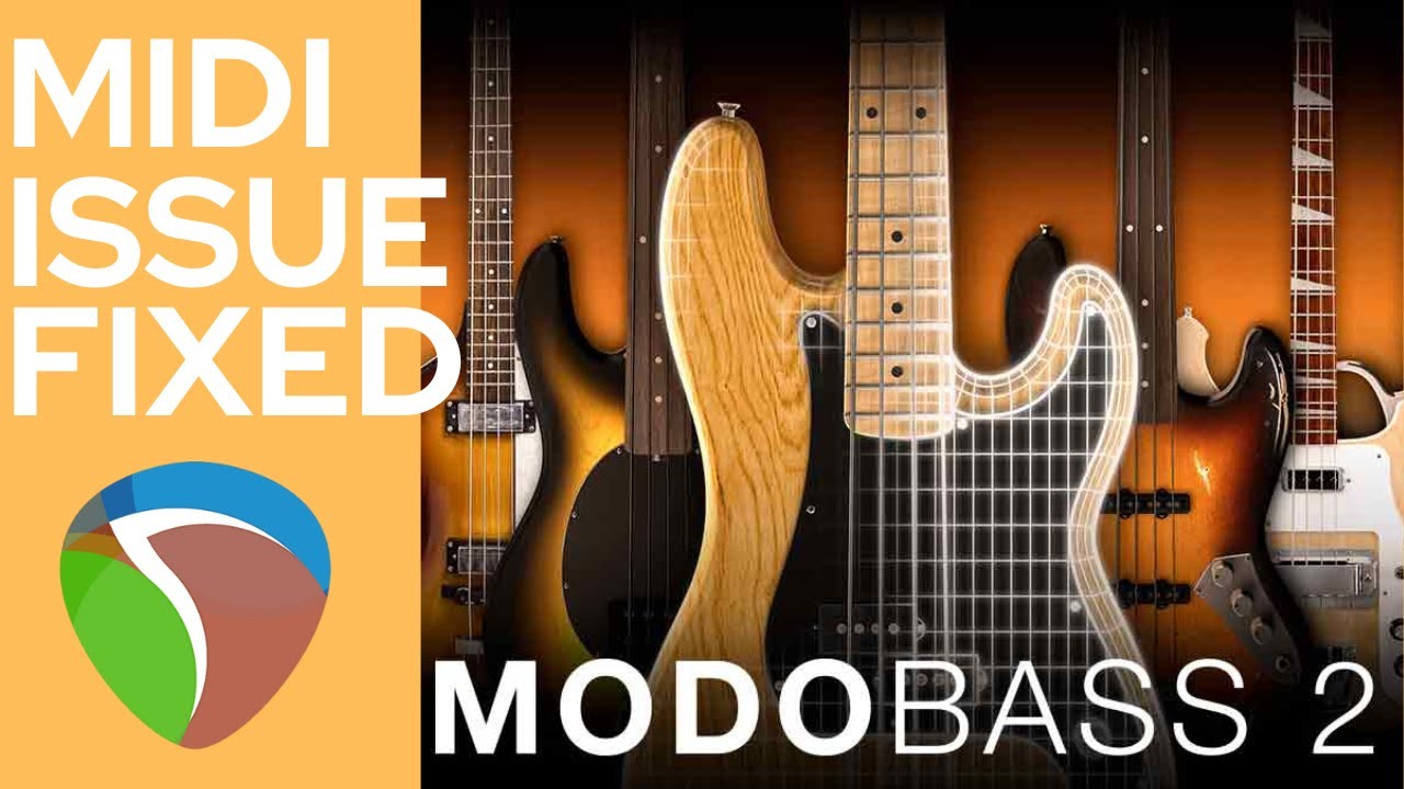 Modo Bass 2 Update - Fixed Midi Issues in Reaper
