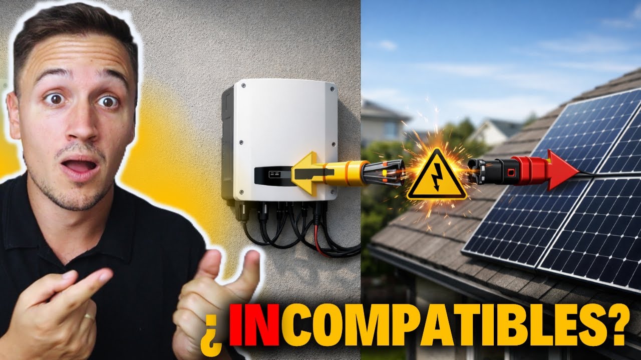 El error que ARRUINA tus PLACAS SOLARES y el INVERSOR | ¿Son Compatibles?⚠️