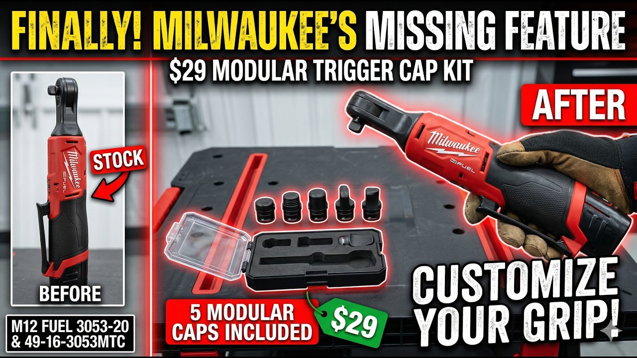 Новый модификатор спускового крючка Milwaukee M12 FUEL с храповым механизмом 🛠️ (49-16-3053MTC)