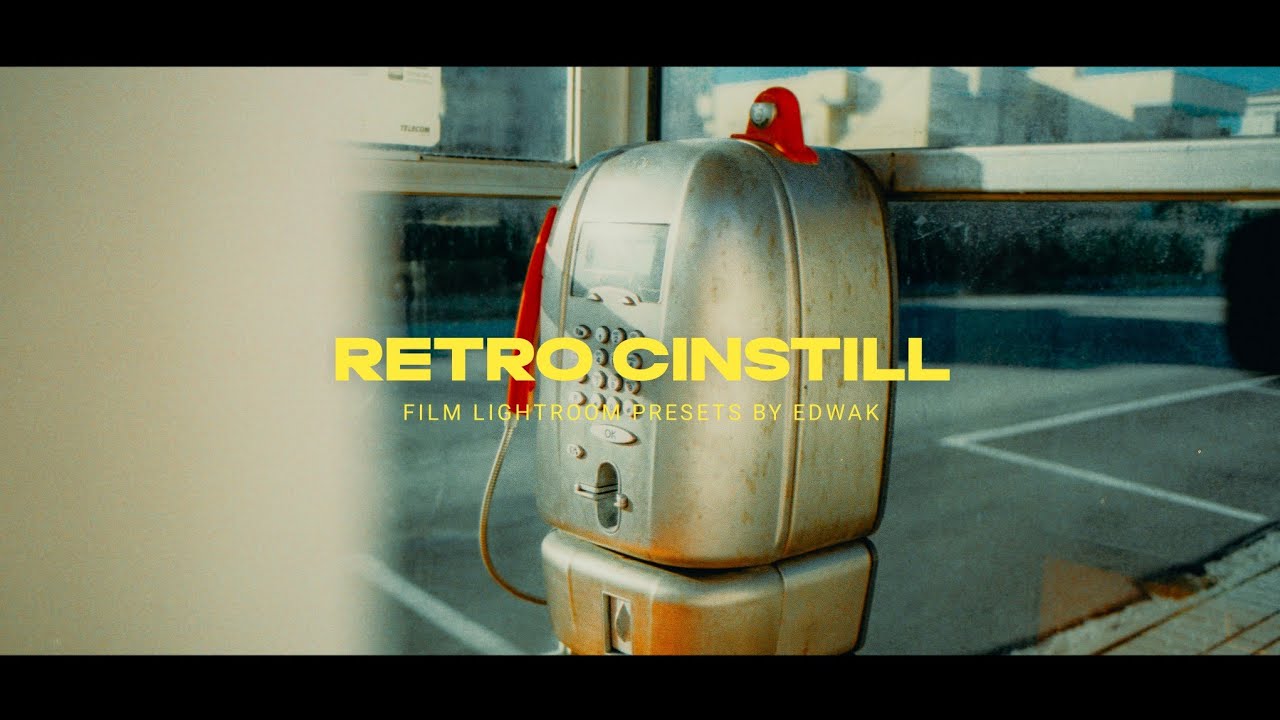Create Timeless Retro Film Presets - A Beginner's Lightroom Tutorial | cinstill