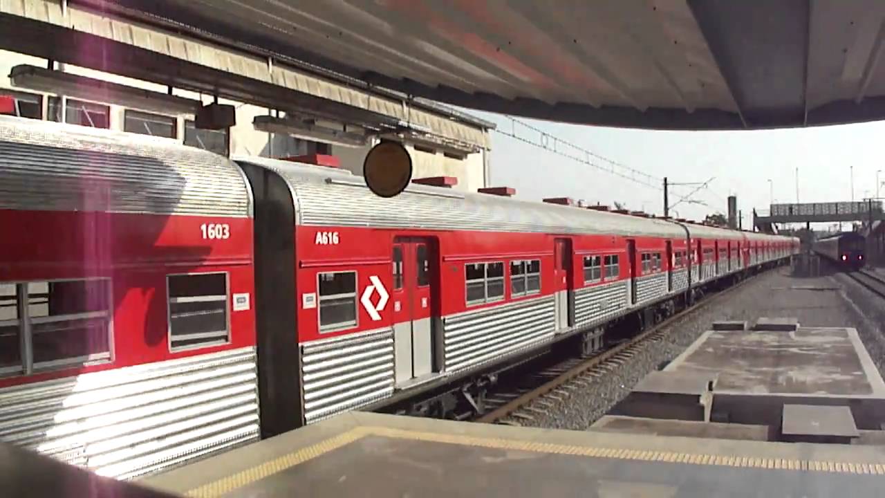 Budd Mafersa Série 1600 Fase 2 e Série 4400 na Estação Jardim Romano