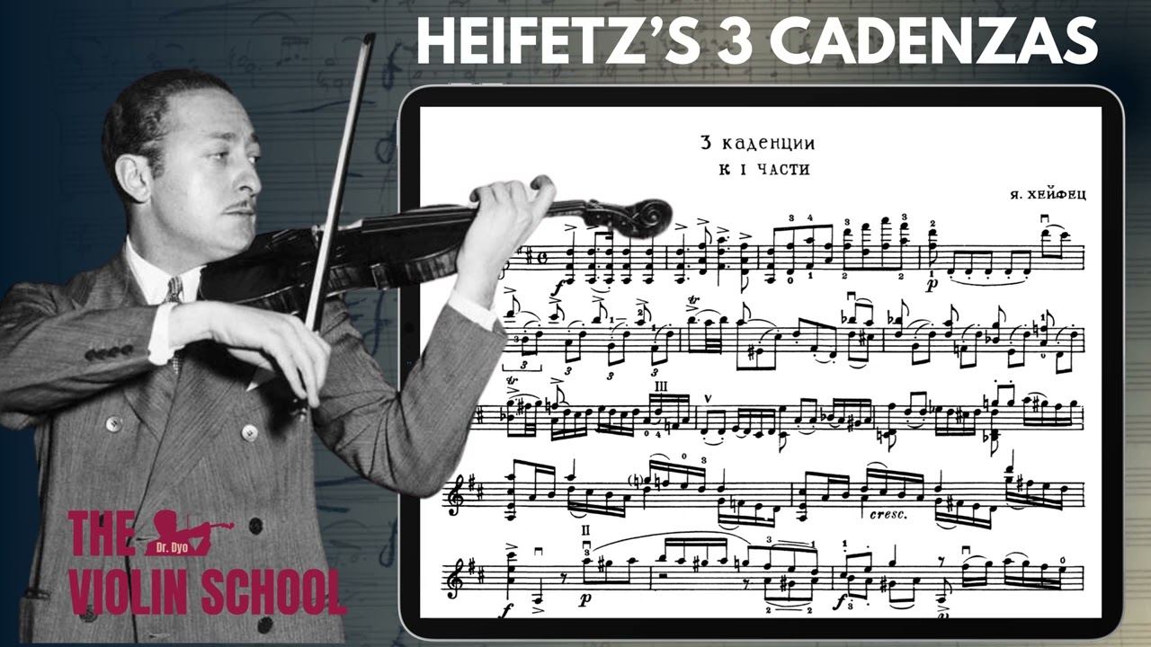 Heifetz’s 3 cadenzas for Mozart Violin Concerto No. 4