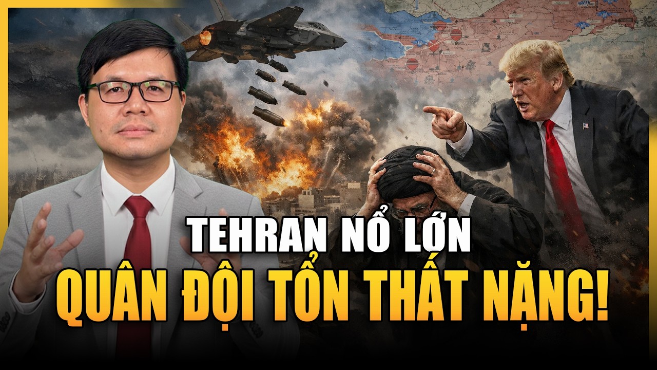 Tehran Hứng Mưa Bom Giữa Ban Ngày: Vệ Binh Cách Mạng Tổn Thất Nặng, Khamenei Hết Đường Chạy!