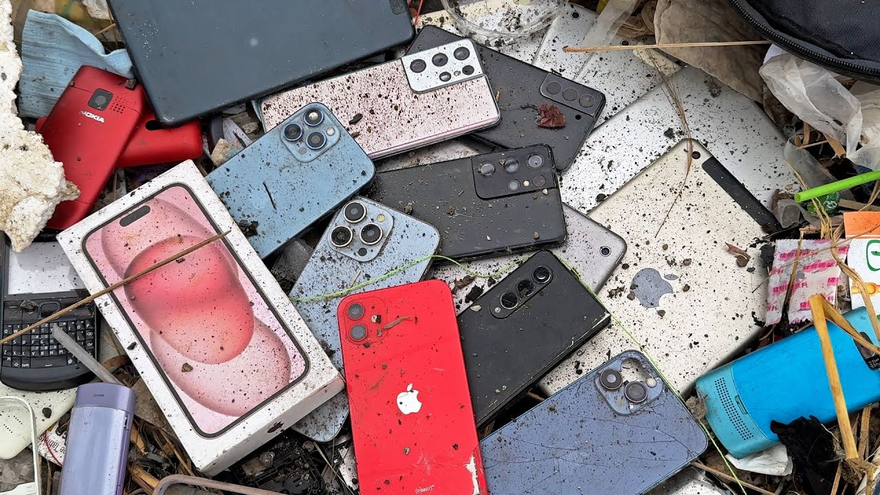 🥰Great! i Found Dummy iPhone 15 PM, GALAXY S21​ Ultra & Many More.! || Restoration Cracked Phone