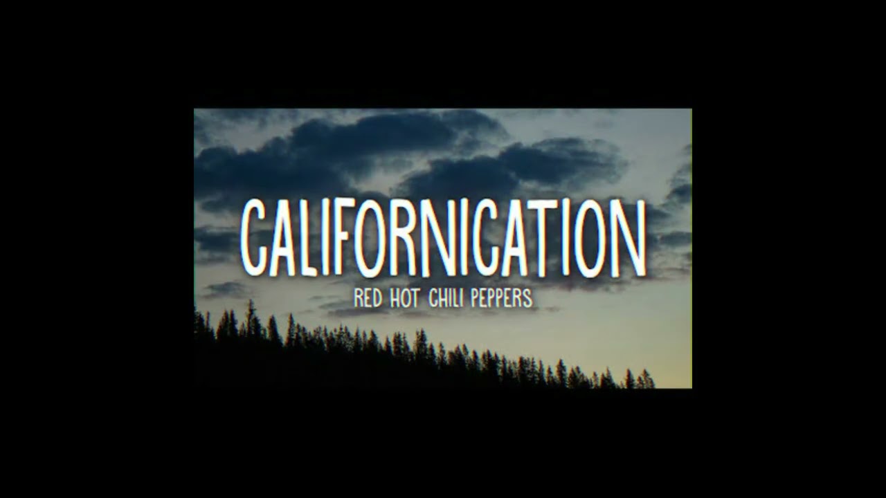 Red Hot Chili Peppers - Californication - Drumless And Click