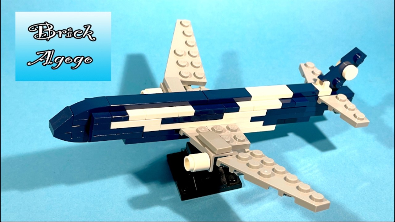 Lego Boeing B787 Lufthansa 100 years - Lego Custom MOC