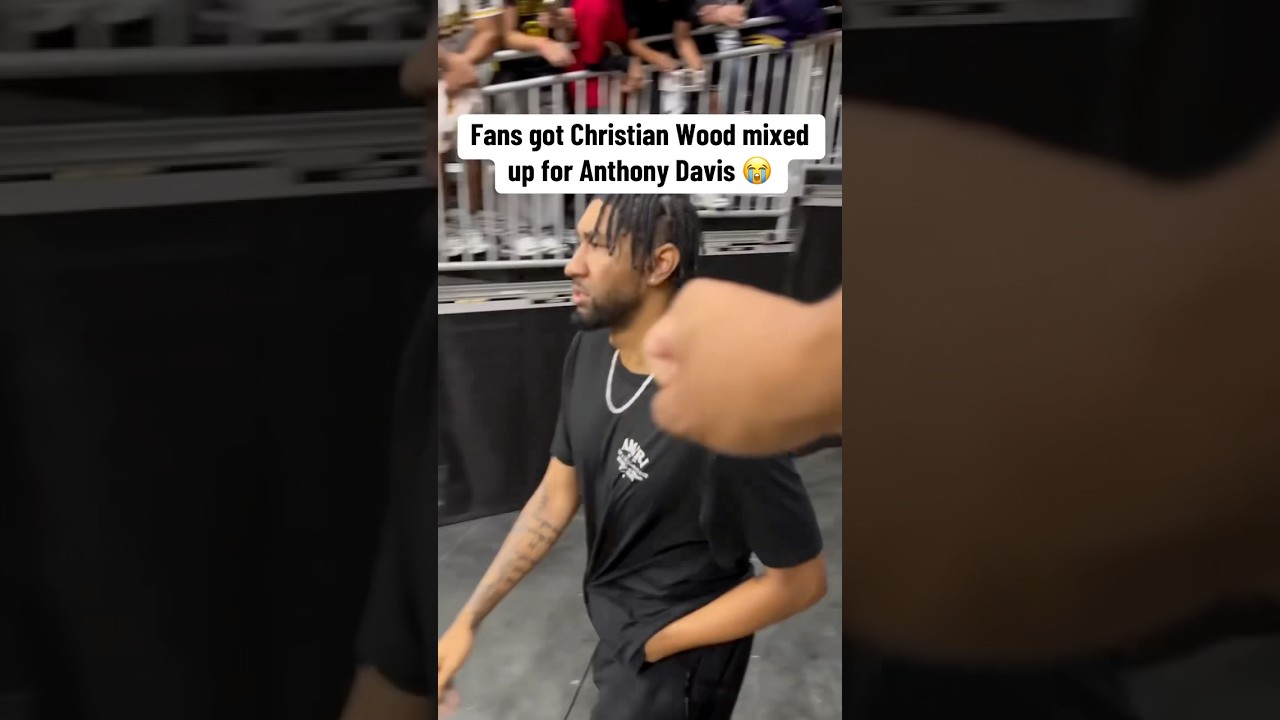 Fans Got Christian Wood Confused For Anthony Davis 😅 (via jessielunchbox/TT)