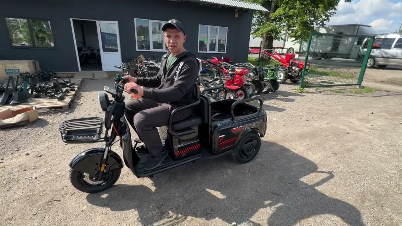 @Motochas Відеоогляд трицикла Sokmoto Corso sig7