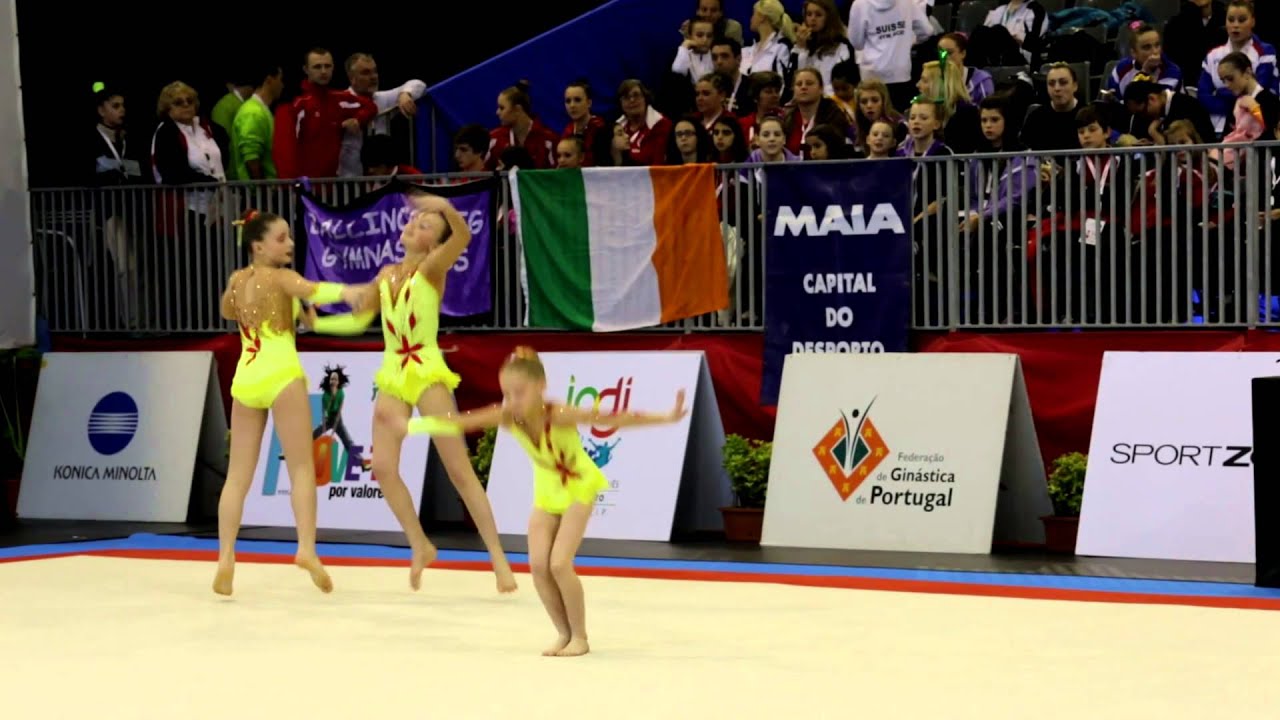 Acrobatic Gymnastics Maia International Acro Cup - GBR Spelthorne W3 Beginner