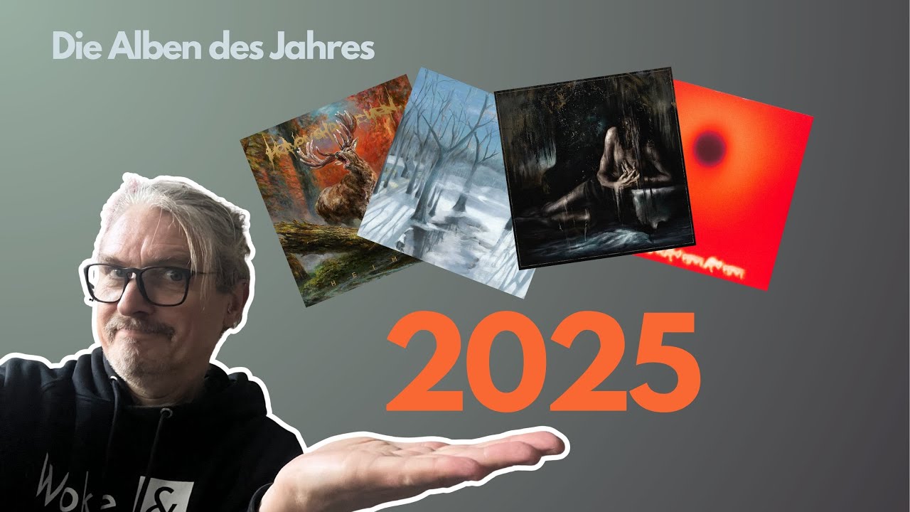 Finstere Klasse: Die musikalischen Seelenbrecher-Platten des Jahre 2025 im Nicht-Ranking!