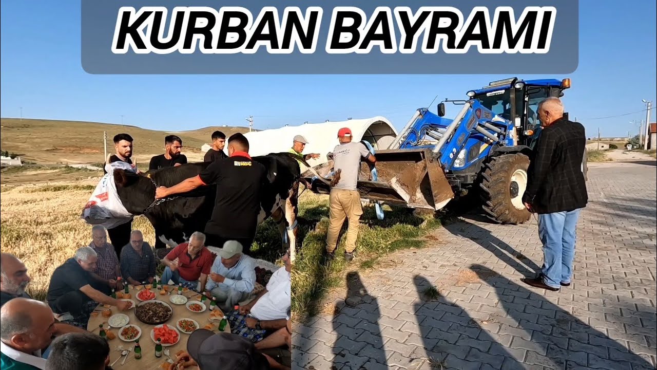 KÖYDE KURBAN BAYRAMI BAŞKADIR