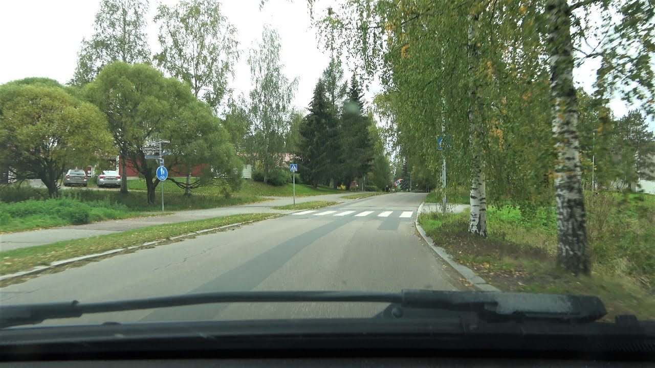 Driving in Finland | Afternoon Drive in Tampere Suburbs