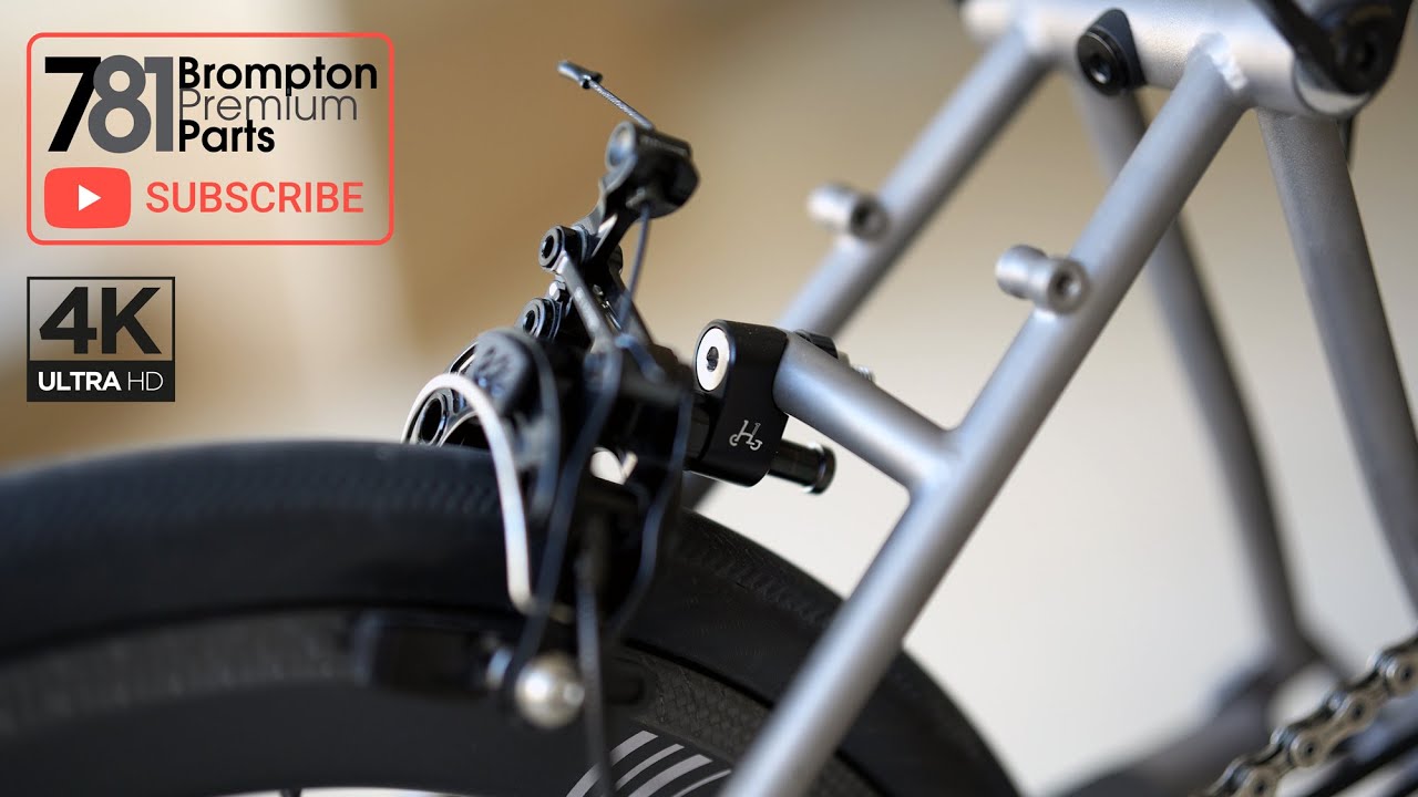 781 T line Project Brompton Braking: Installing EEbrake Calipers with the help of H&H Brake Adaptor!