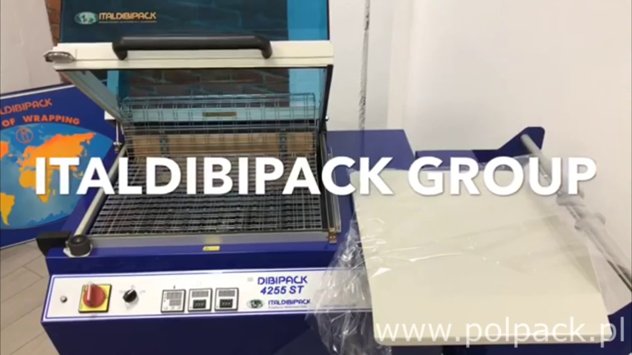 Kloszowa zgrzewarka do folii DIBIPACK 4255