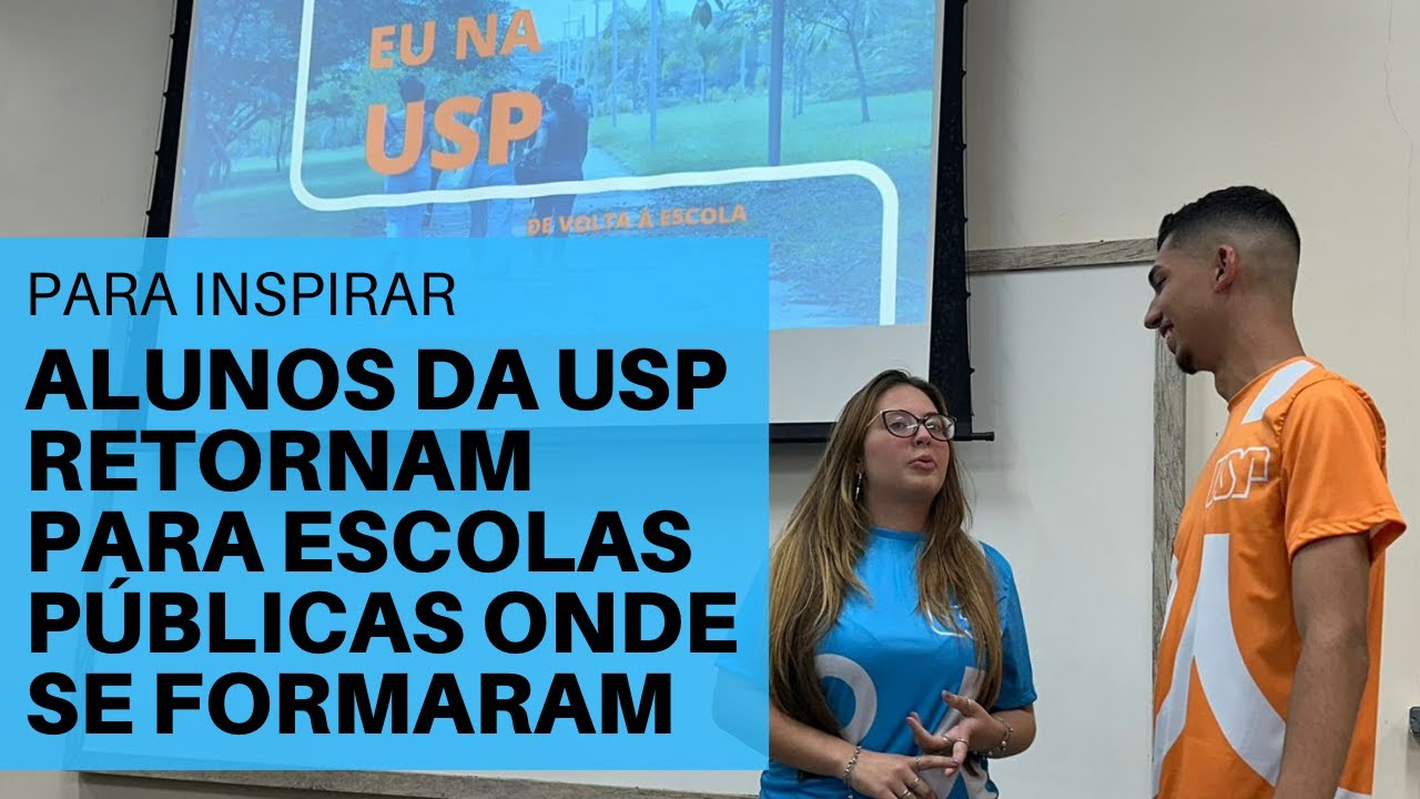 Especial TV USP: ‘Eu na USP’ leva universitários de volta a escolas públicas para inspirar colegas
