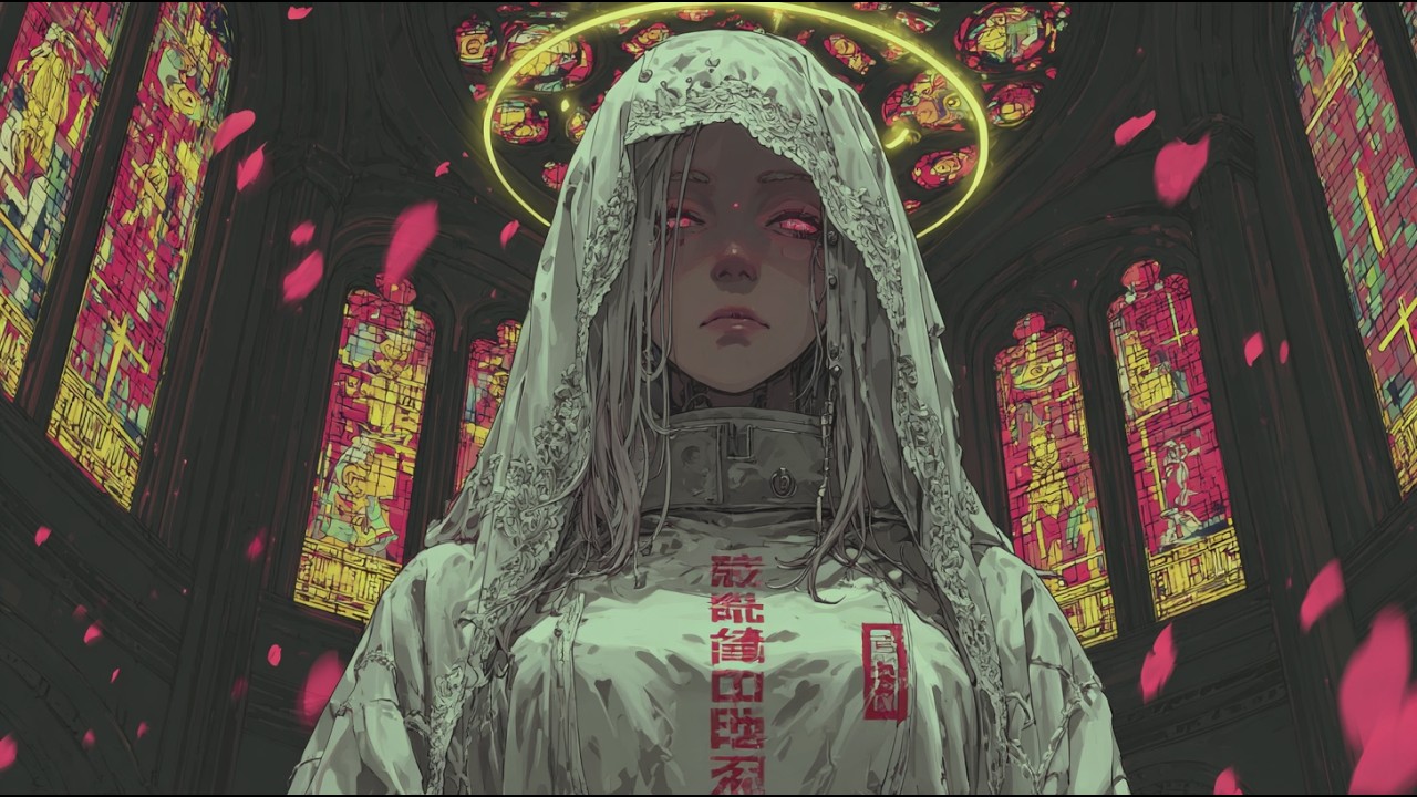 CYBER RITUAL DRIFT PHONK | Neon Cathedral Night Drive