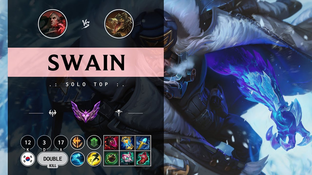 Swain Top vs Renekton - KR Master Patch 14.9