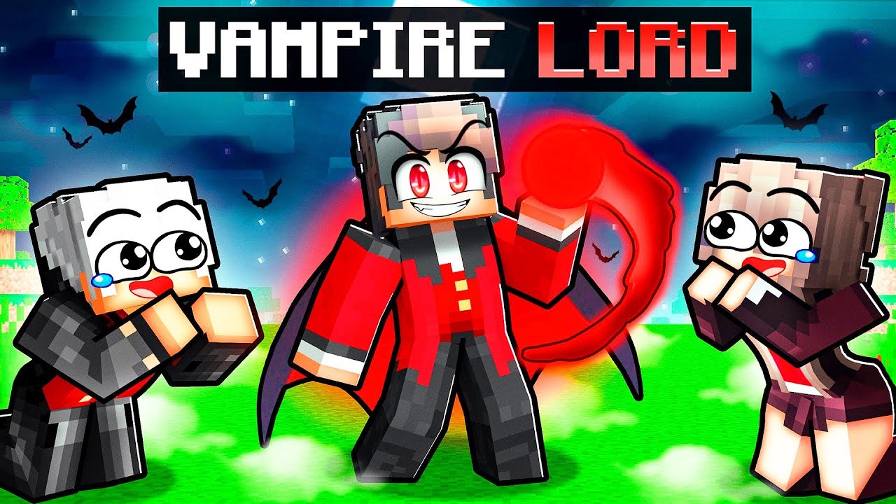REBORN as the VAMPIRE LORD in Minecraft!
