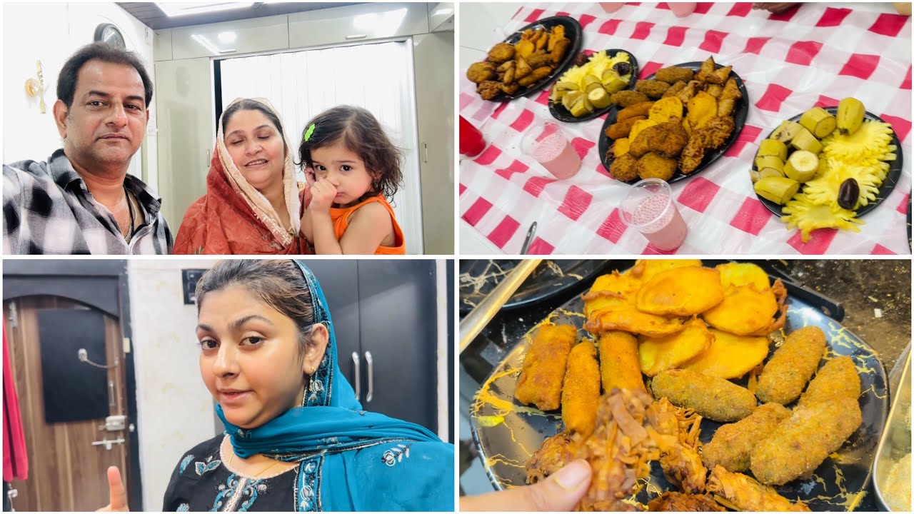 Ramzan special thread chicken or meri saas ka Fatiha bhi kre Nausheen or daanish ke saat khole roza