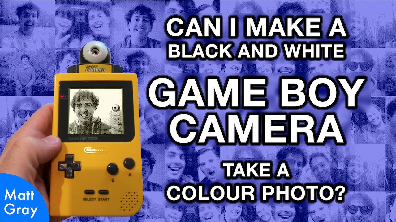 Game Boy Camera: Can I Make It Take A Colour Photo?