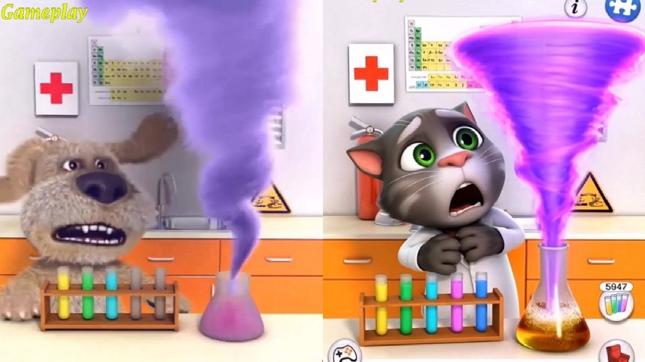 Игра Talking Ben the Dog vs Talking Tom Cat New Game 2026 (Concept) Android Gameplay