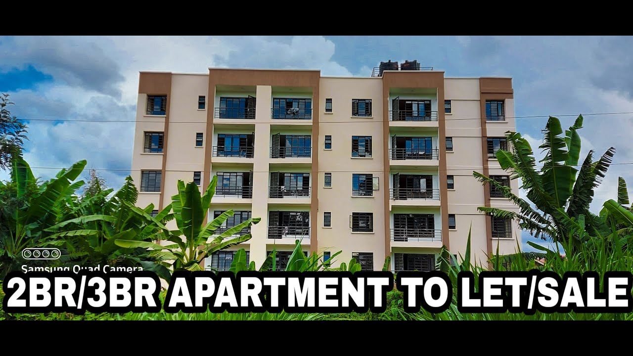 2 BEDROOMS / 3 BEDROOMS RUAKA APARTMENT TO LET/SALE