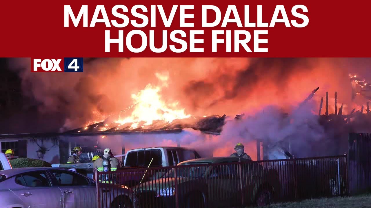 Massive fire at Duncanville home; Dogs didn't make it out
