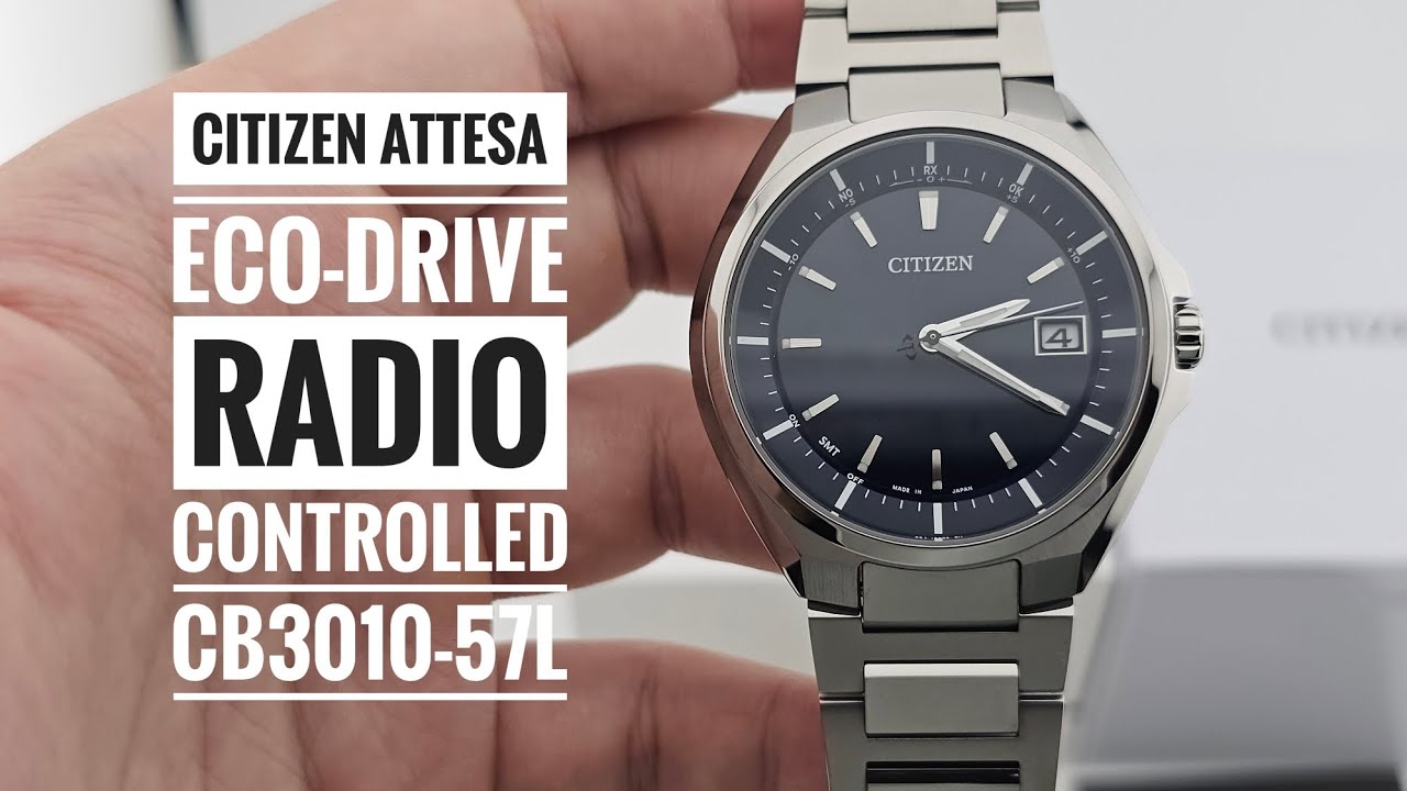 Citizen Attesa Eco-Drive Radio Controlled CB3010-57L