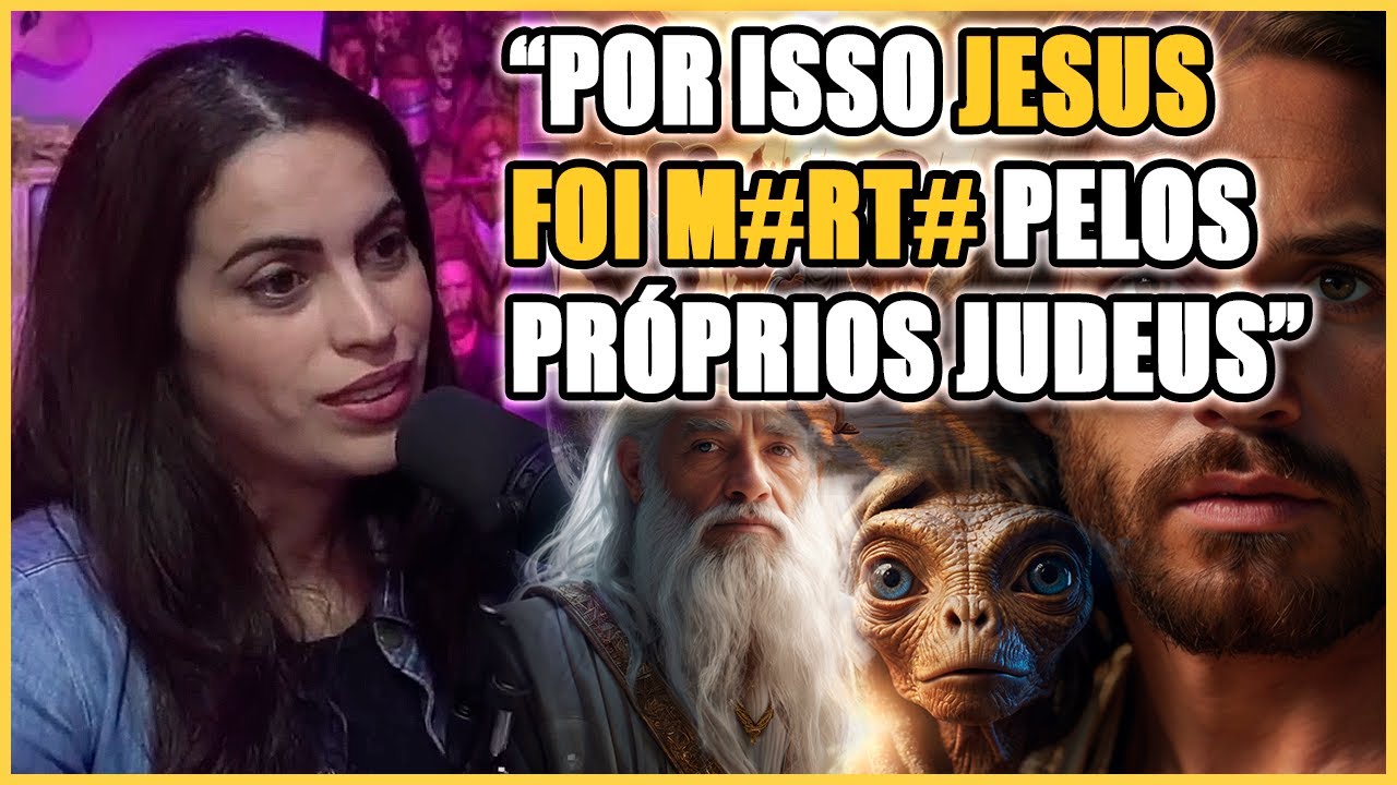 DEUS DO VELHO TESTAMENTO É ALIENÍGENA! - Danusa Aras Ufo arqueóloga.
