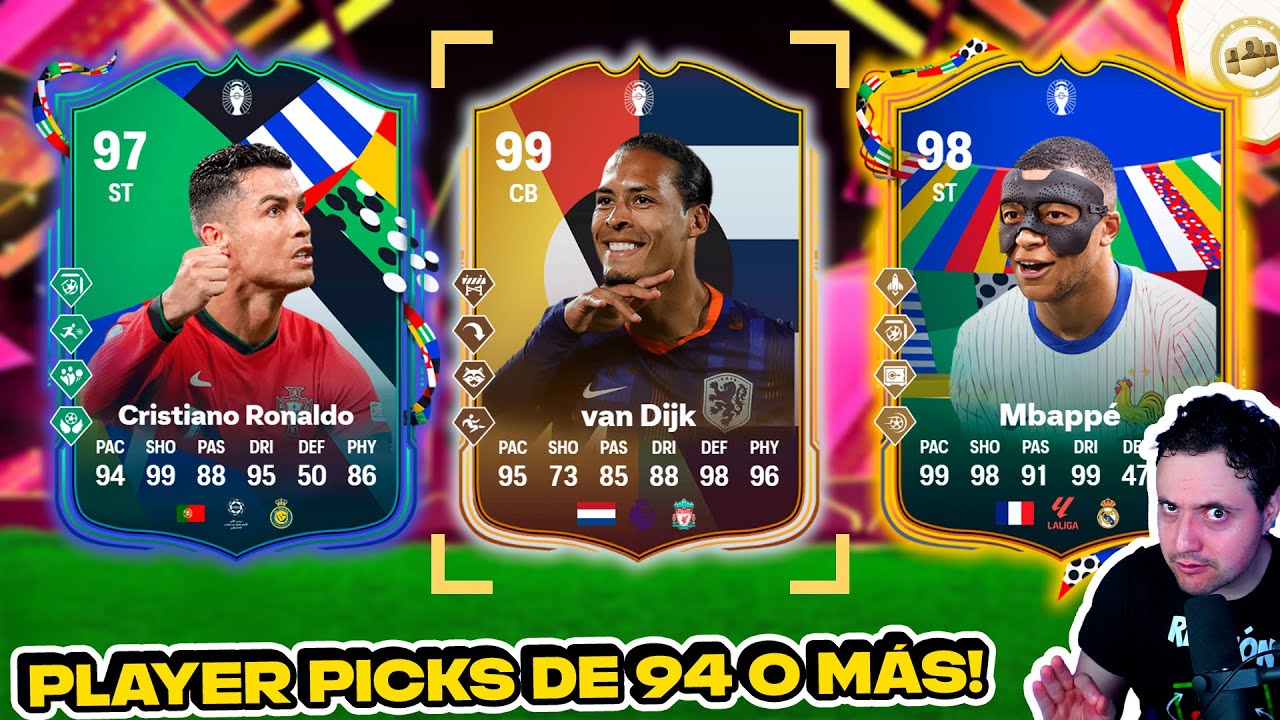 PLAYER PICKS DE JUGADORES 94+ MYM TOTT MYM+ GOTG FUTTIES | ¿VALE LA PENA? | FC 24 PICK OPENING