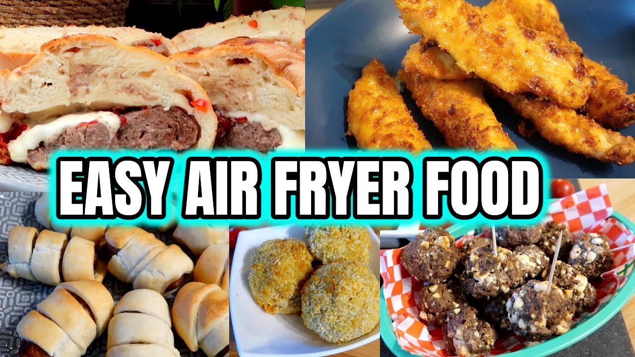 AIR FRYER RECIPES ~ WHAT TO COOK IN YOUR AIR FRYER ~ HALLOWEEN/PARTY IDEAS 🎃