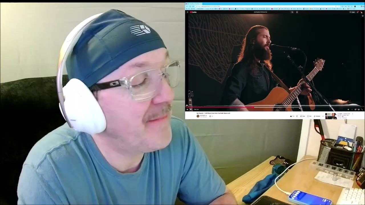 1st Time Reaction to (Pentatonix) Avi Kaplan – Full Moon (Live YouTube Space)