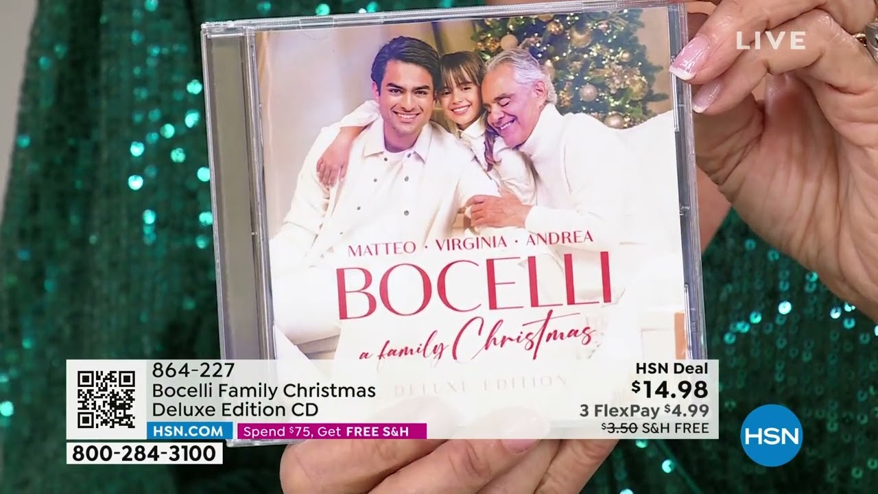 Bocelli Family Christmas Deluxe Edition CD