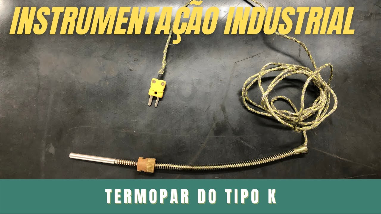 Medição de temperatura com o Termopar tipo K