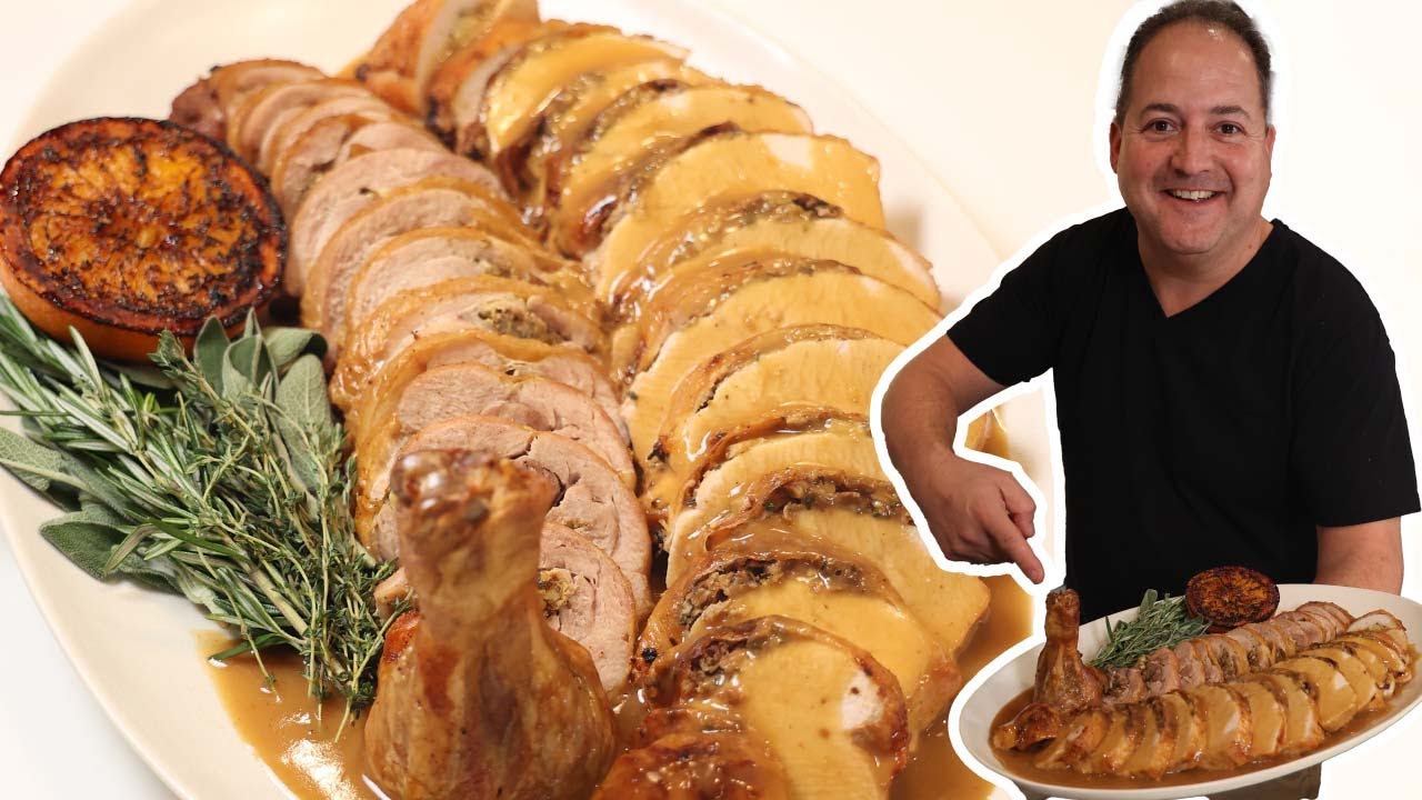 Capon Turkey Thanksgiving Recipe | Chef Capon