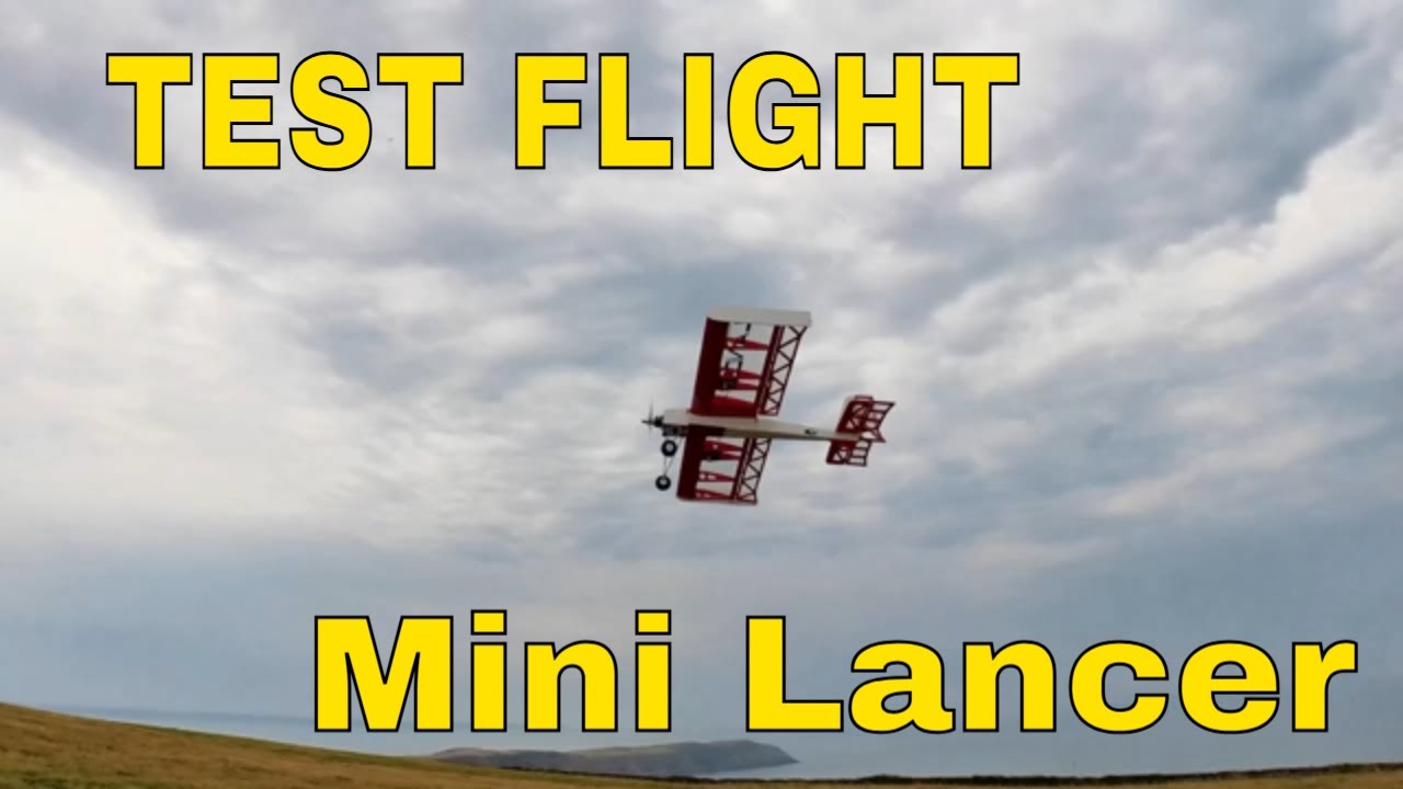 Test flight Mini Lancer
