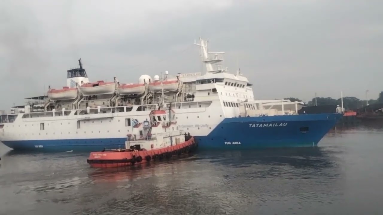 PT.dkb cirebon kmp.tatamailu keluar docking