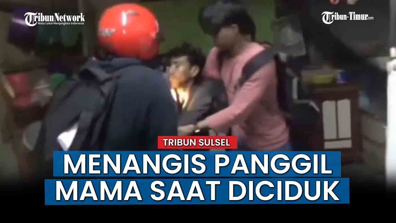 VIDEO VIRAL! Penangkapan Terduga Pelaku Pencurian Hp di Gowa Berlangsung Dramatis