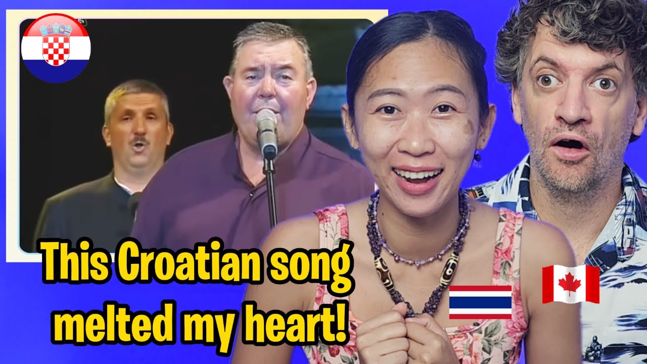 Our First Reaction to Vinko Coce i Klapa Tragos - Vilo Moja