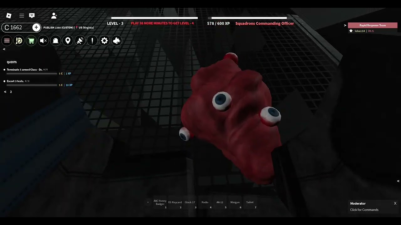 How to get scp 066 secret form and badge in scp roleplay roblox.