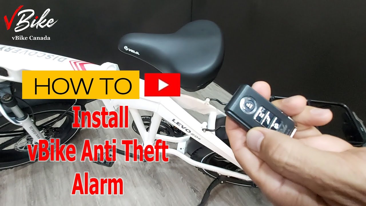 How to Install vBike Anti Theft Alarm, A Very Useful Device To Add More Security To Your Ebike/bike.