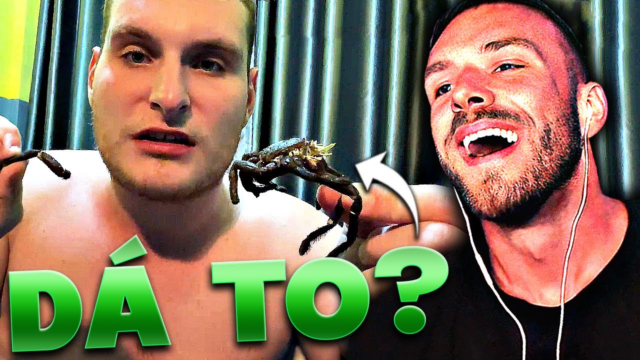 RESTT - NOVBY SA POKÚŠA ZJESŤ TARANTULU