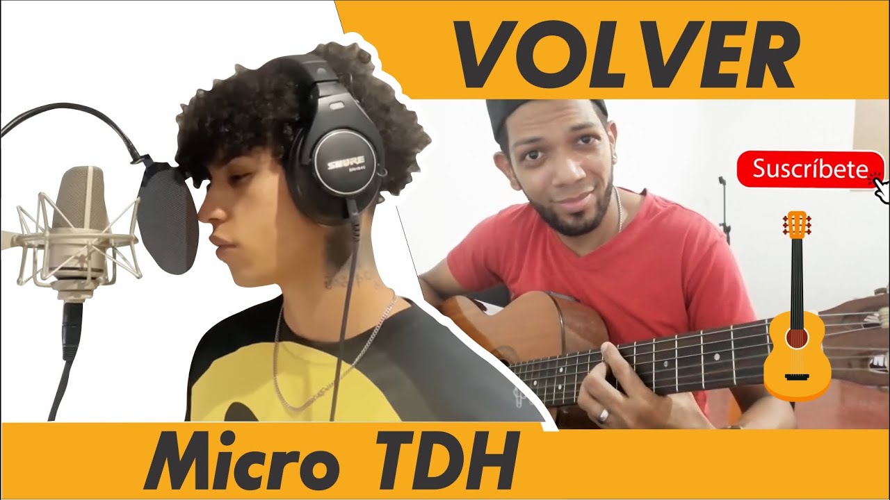 🎸CÓMO TOCAR Volver - Micro TDH (#TweetCanción) 🔥TUTORIAL GUITARRA