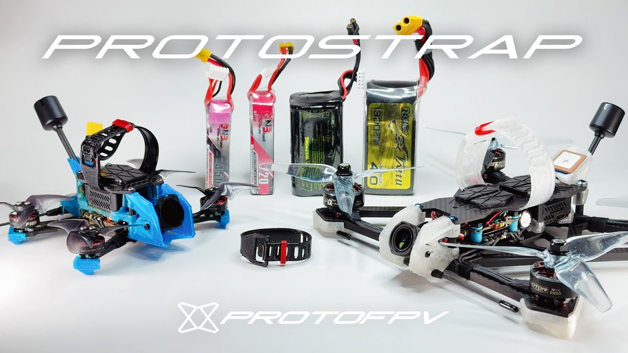 How To Use Protostrap | 3D Printed Battery Strap for FPV drones and RC hobbies & Free Download Link!