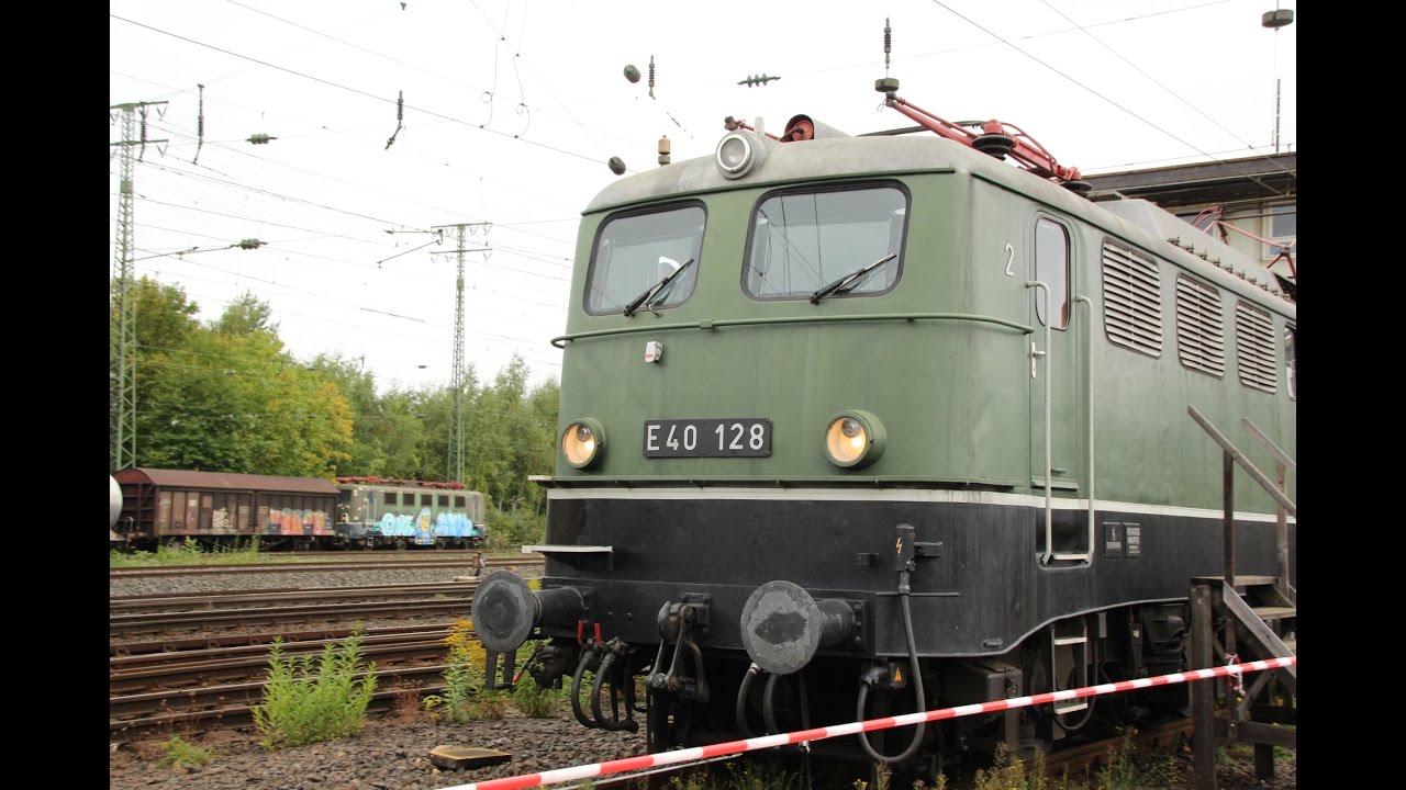 [Führerstandsmitfahrt] Auf E40 128 im DB Museum Koblenz