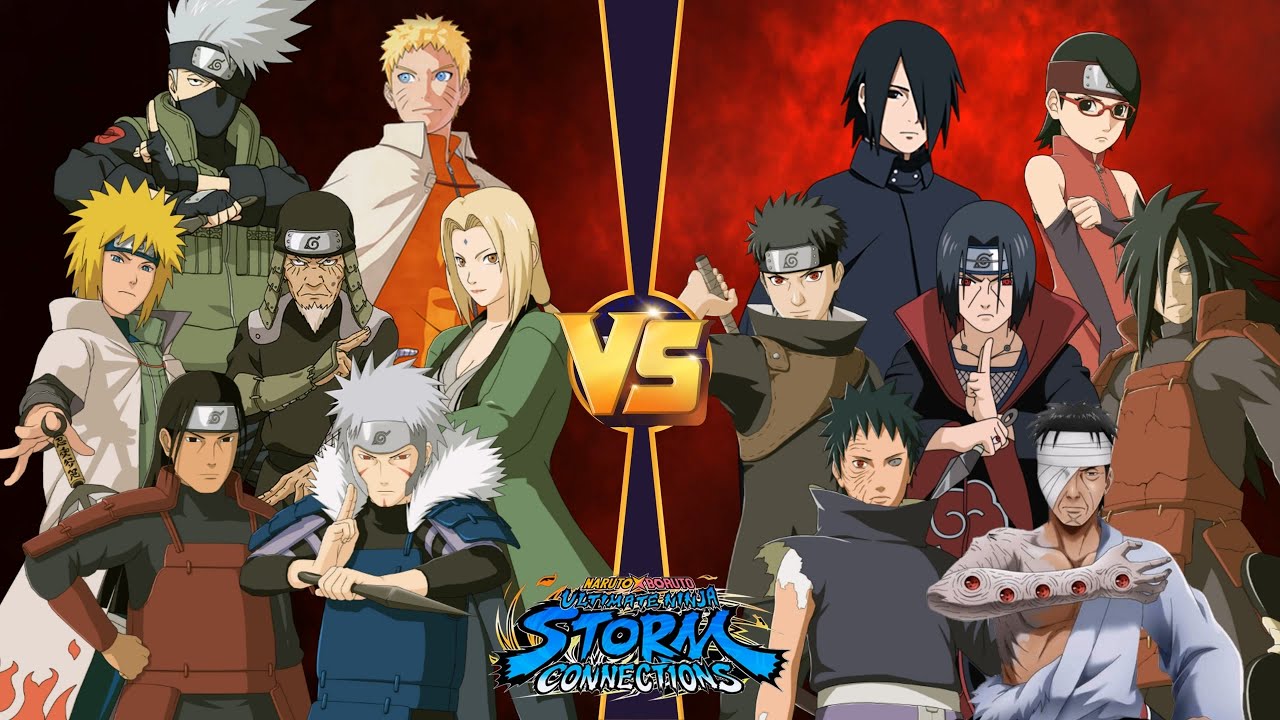 【Марафонская битва команды Хокаге против команды Шарингана】 NARUTO X BORUTO Ultimate Ninja STORM